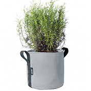 Pot en gotextile 10L - Zinc - Bacsac